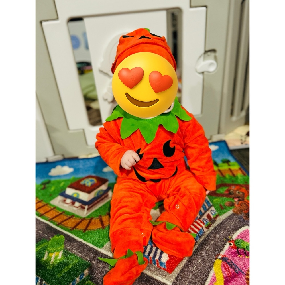 Baby Pumpkin Halloween Costume
